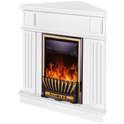 Каминокомплект угловой Art Flame Marina & Meridian (White) Thumb