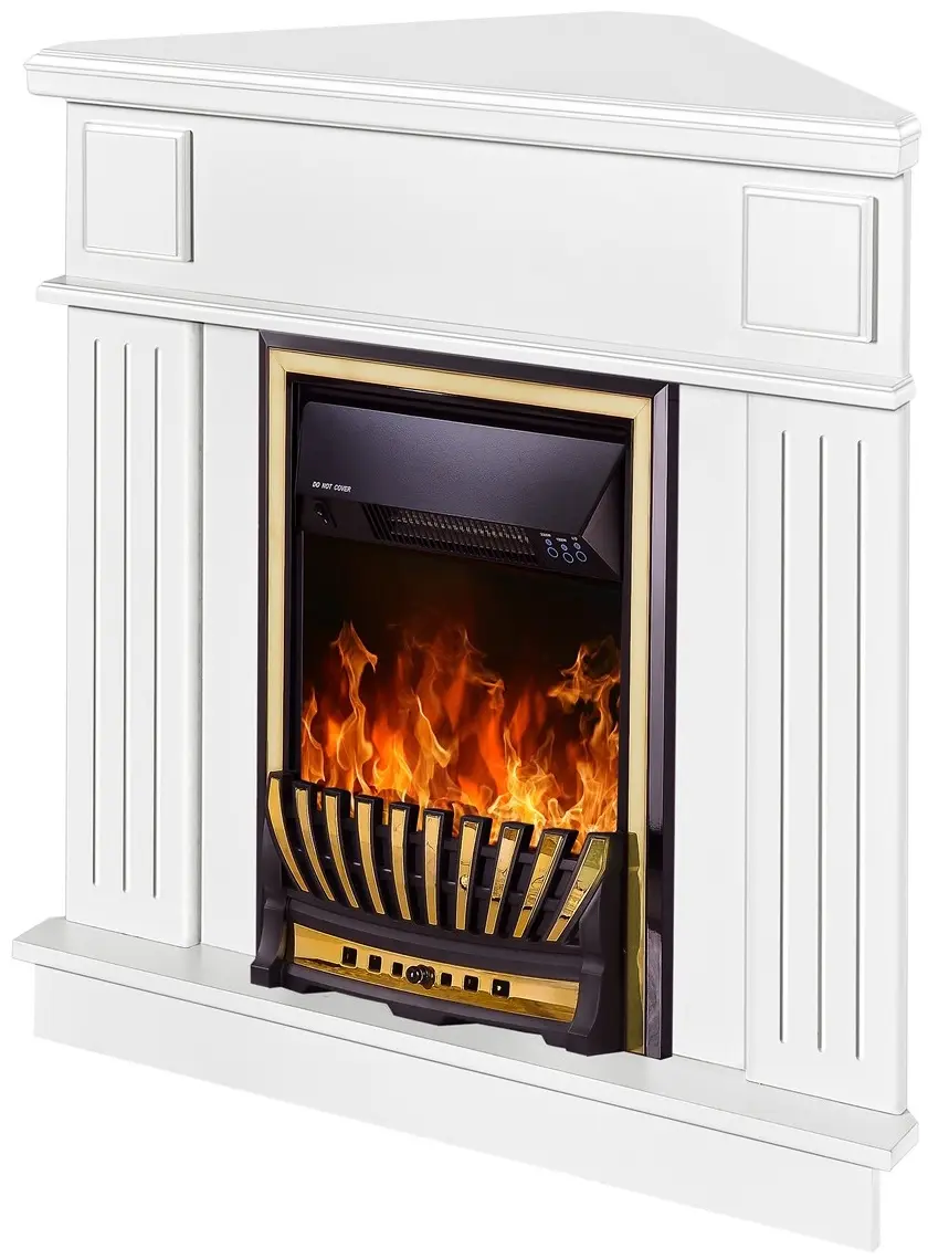 Каминокомплект угловой Art Flame Marina & Meridian (White) - 2