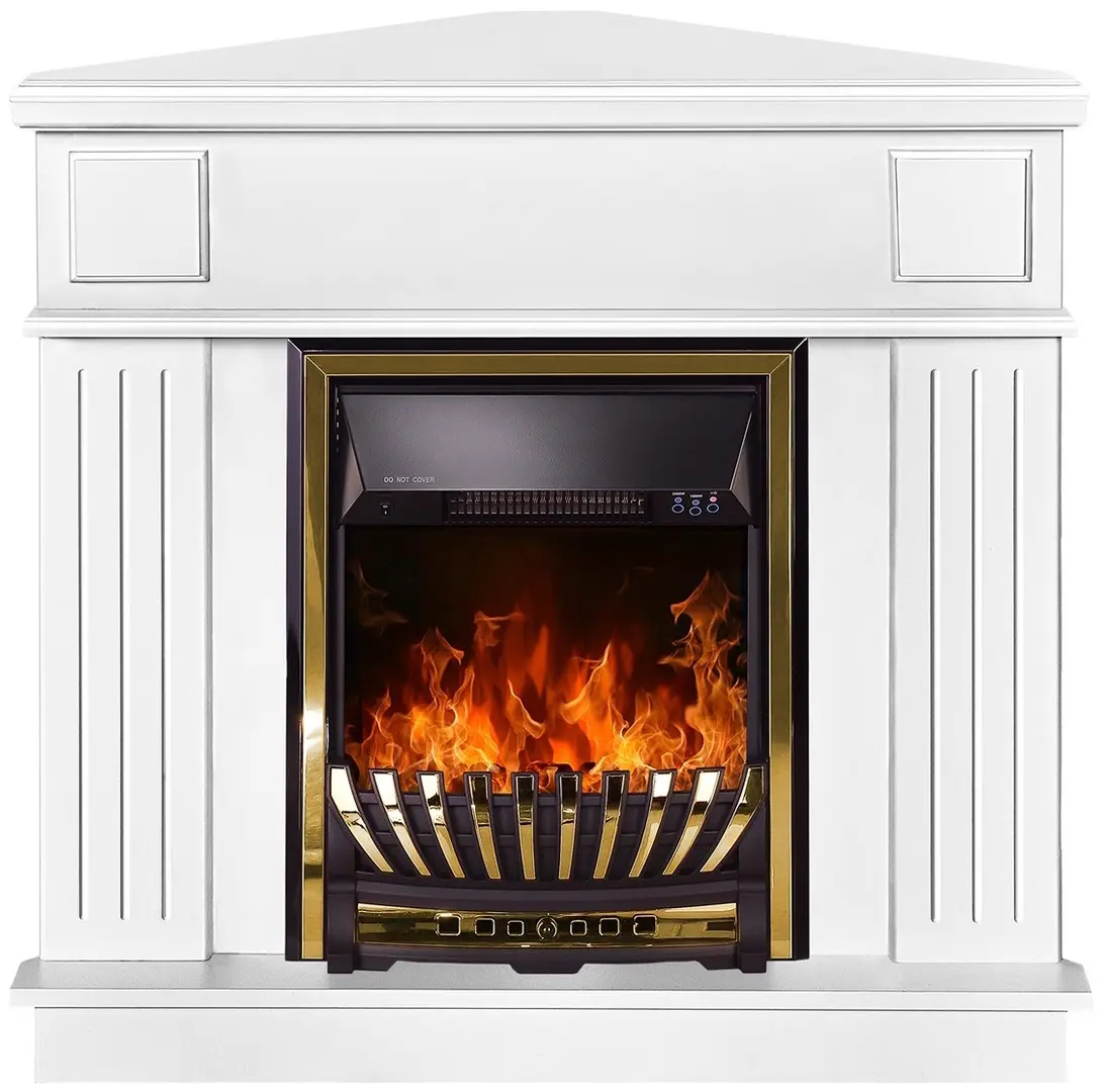 Каминокомплект угловой Art Flame Marina & Meridian (White)