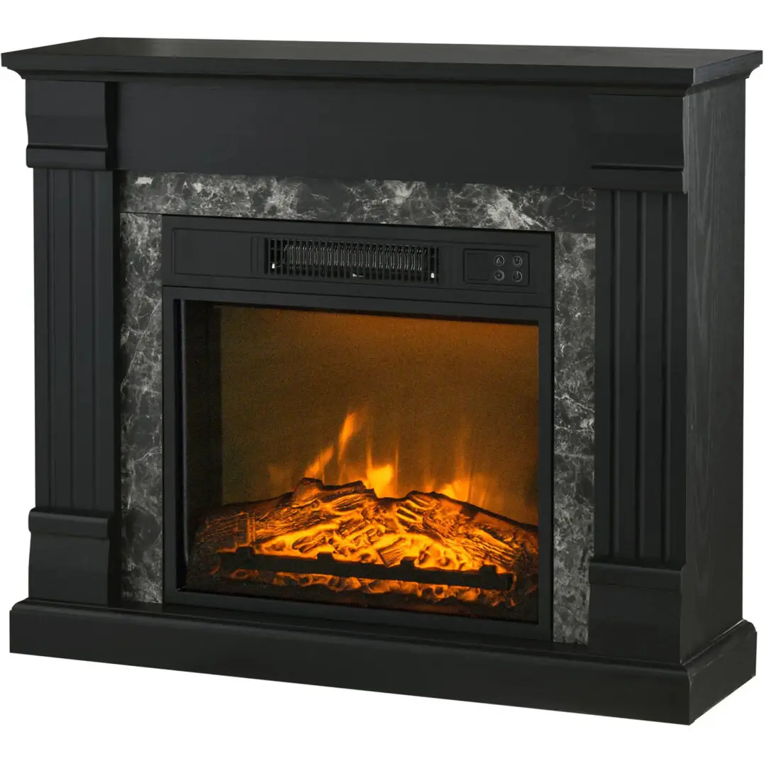 Каминокомплект Homcom 820-384V91BK (Black)