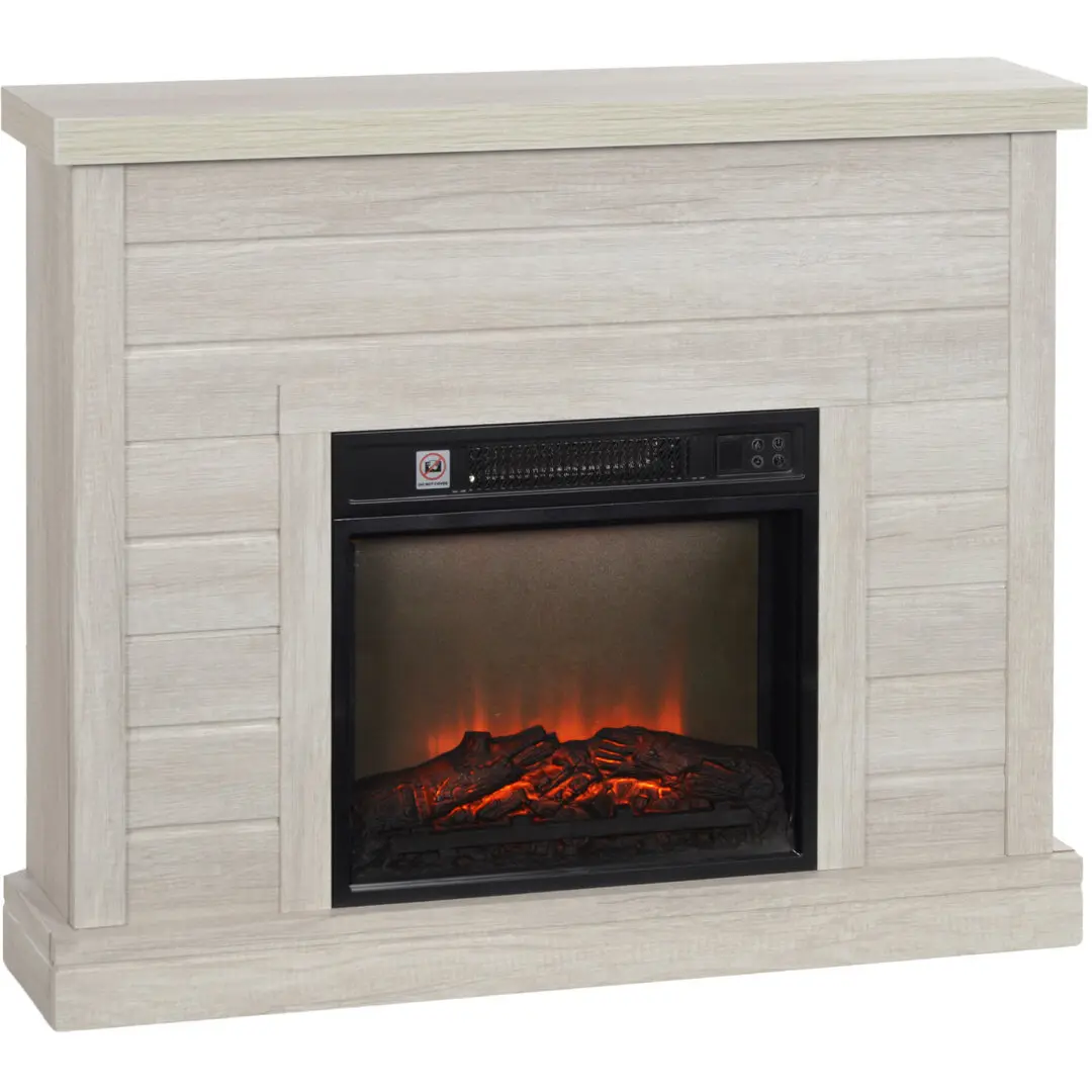 Каминокомплект Homcom 820-411V90ND (Light Grey)