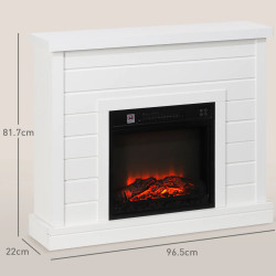 Каминокомплект Homcom 820-411V90WT (White) Thumb
