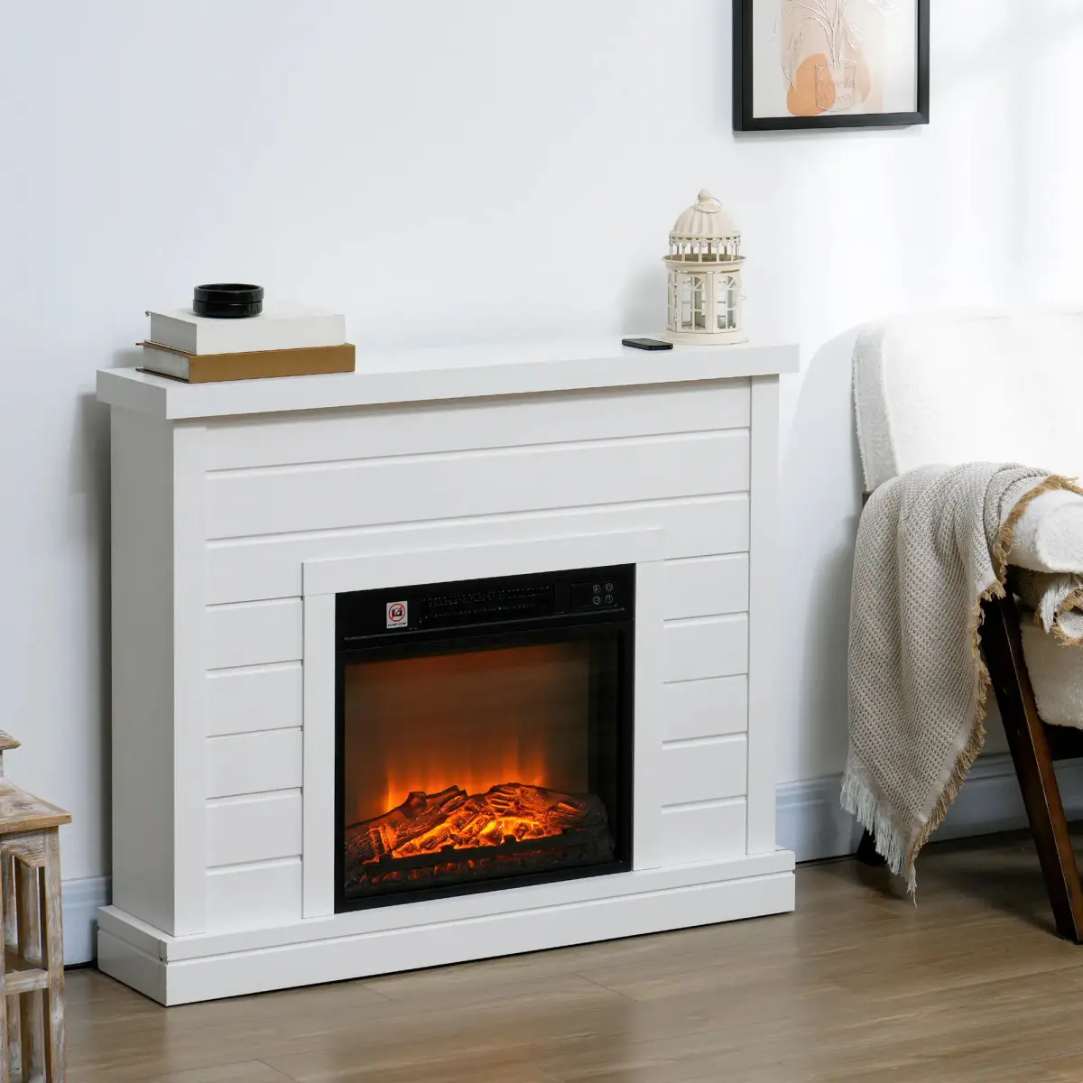 Каминокомплект Homcom 820-411V90WT (White) - 7