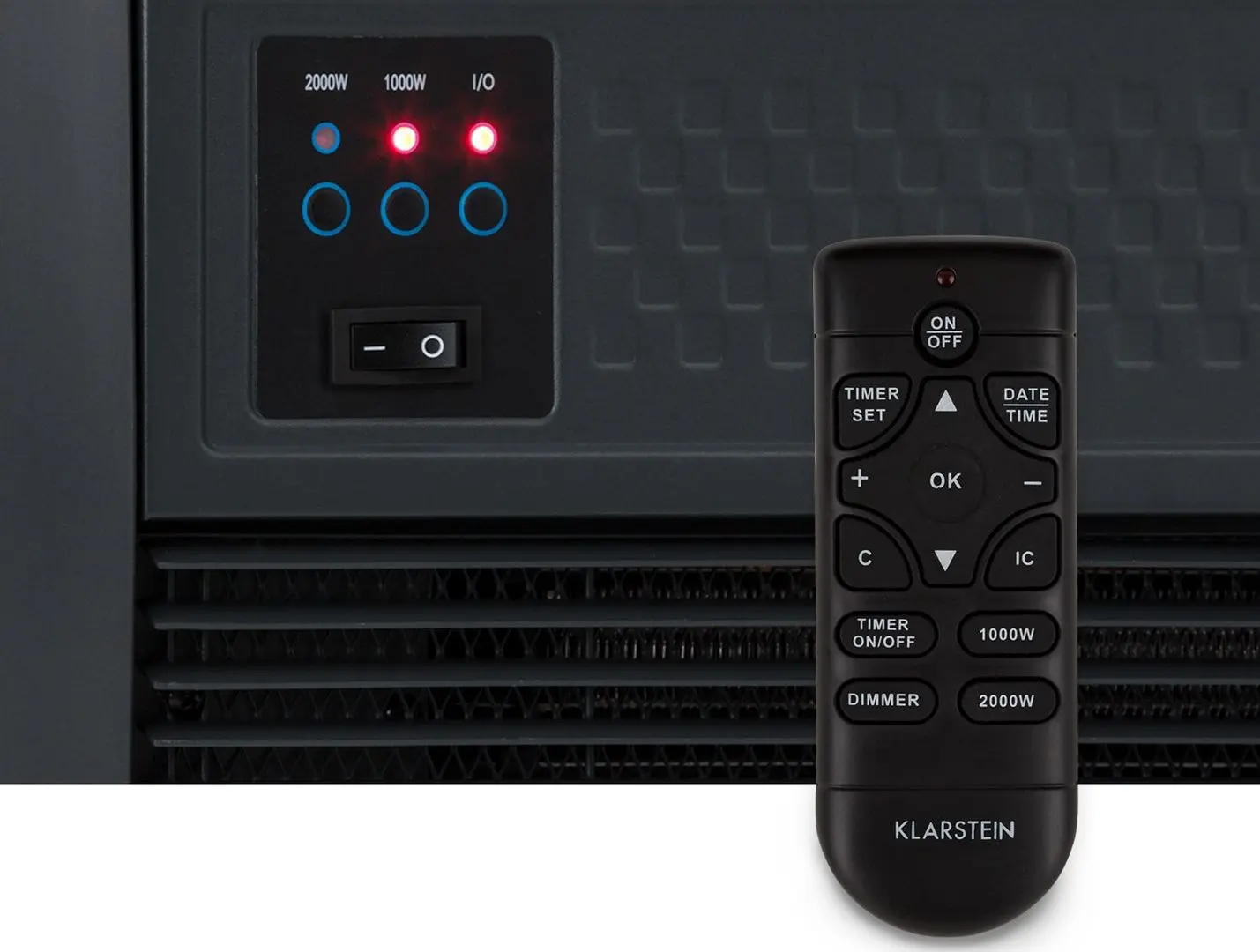 Semineu Klarstein Chamonix (White)