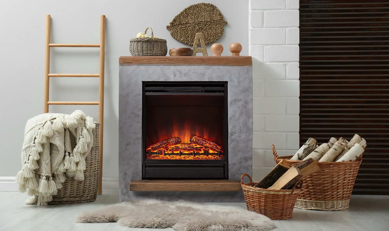 Semineu Klarstein Fort Rock (Grey)