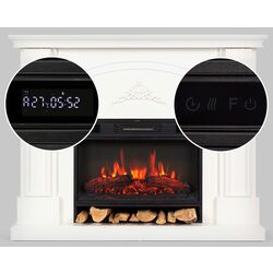 Semineu Klarstein Vulsini Dawn (White/Black) Thumb