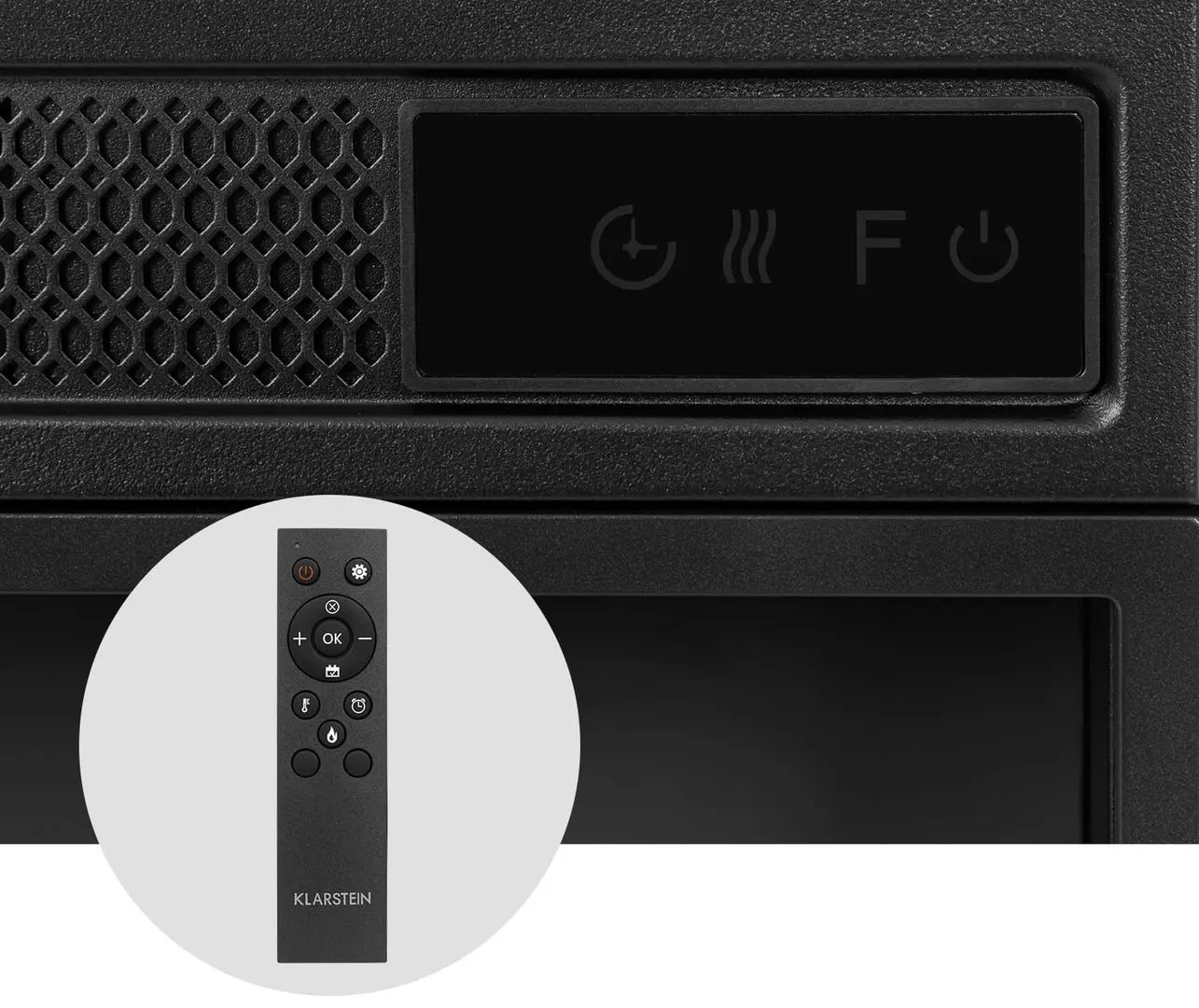 Semineu Klarstein Vulsini Dawn (White/Black)