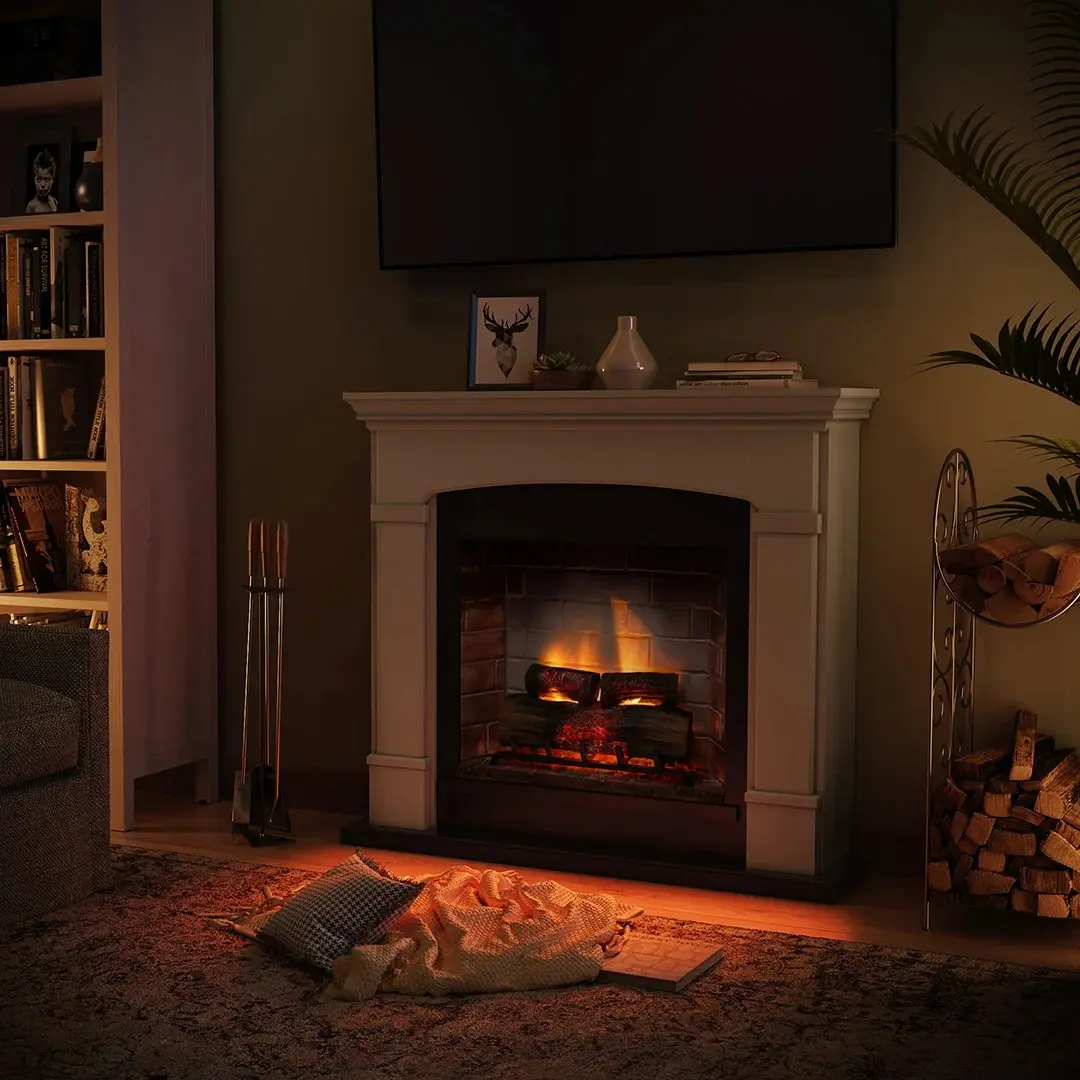 Каминокомплект Tagu Helmi PowerFlame 2 (Light Beige) - 5