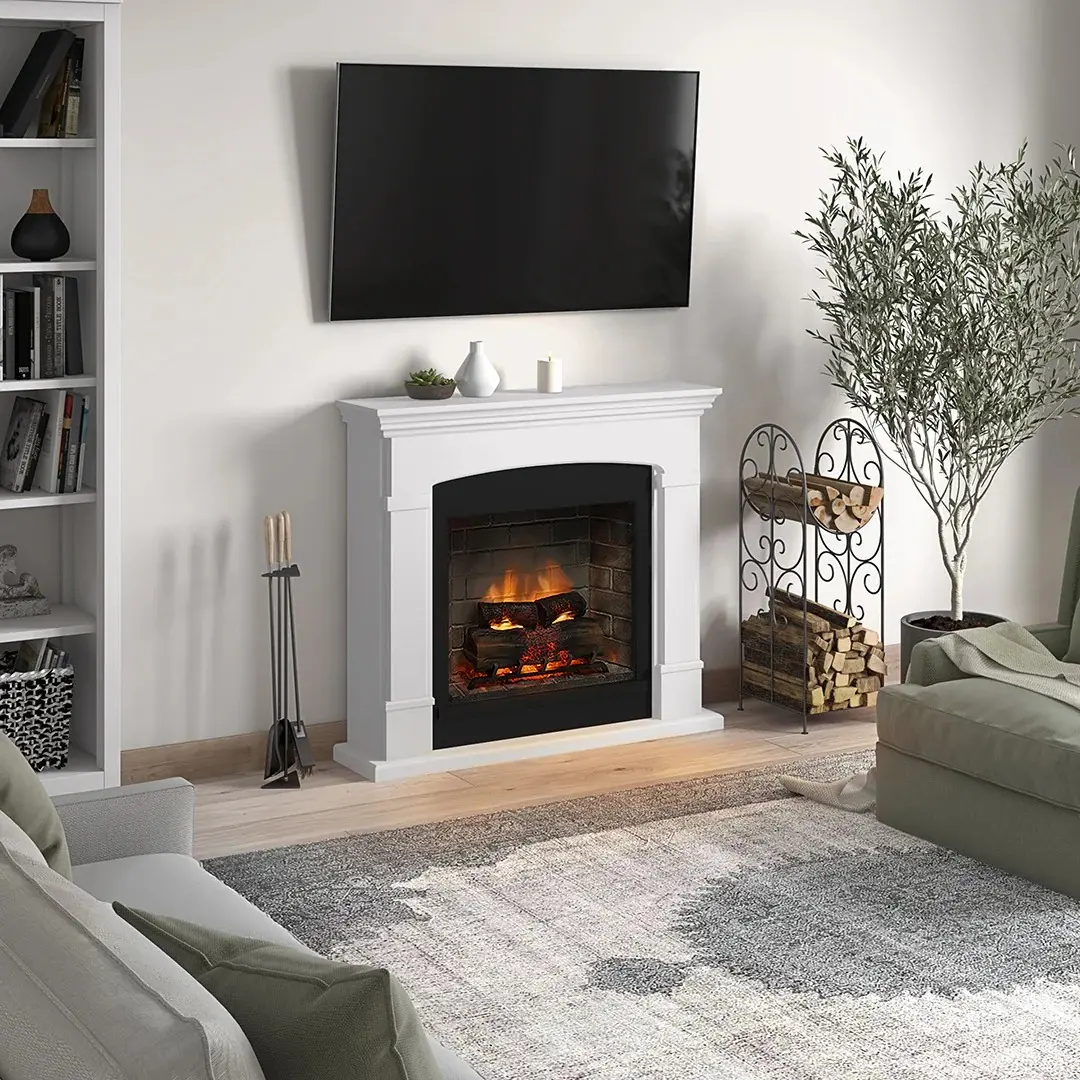 Каминокомплект Tagu Helmi PowerFlame 2 (Pure White) - 4