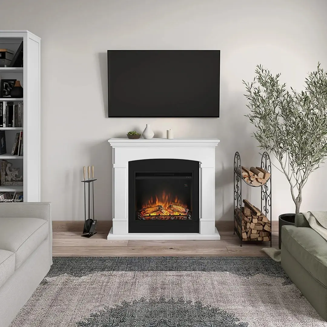 Каминокомплект Tagu Helmi PowerFlame (Pure White) - 3