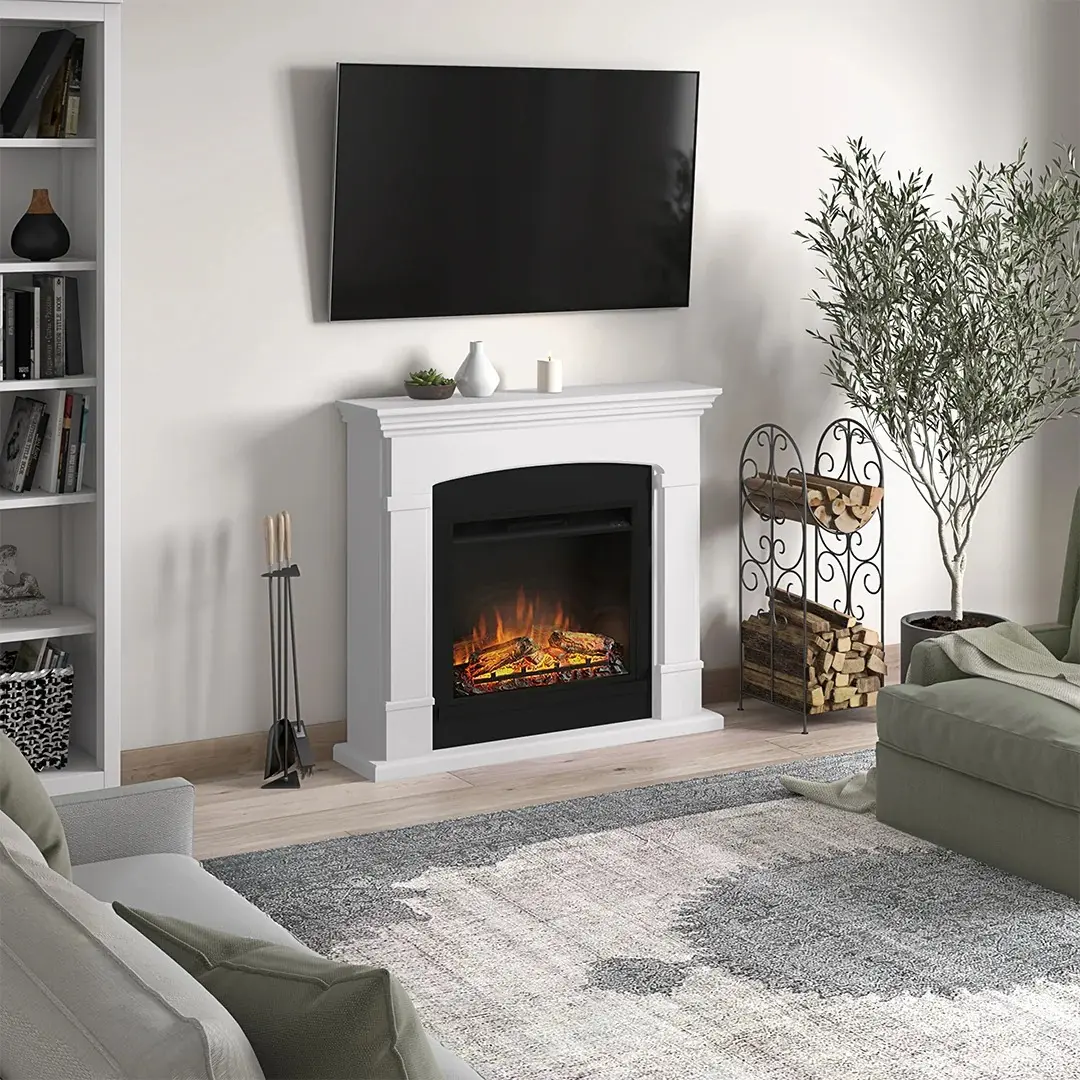 Каминокомплект Tagu Helmi PowerFlame (Pure White) - 4