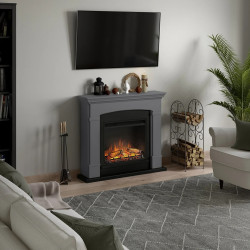 Каминокомплект Tagu Helmi PowerFlame (Solid Grey) Thumb