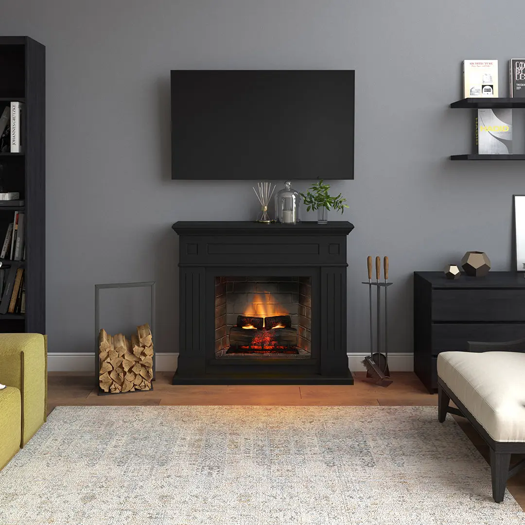 Каминокомплект Tagu Larsen PowerFlame 2 (Deep Black) - 3