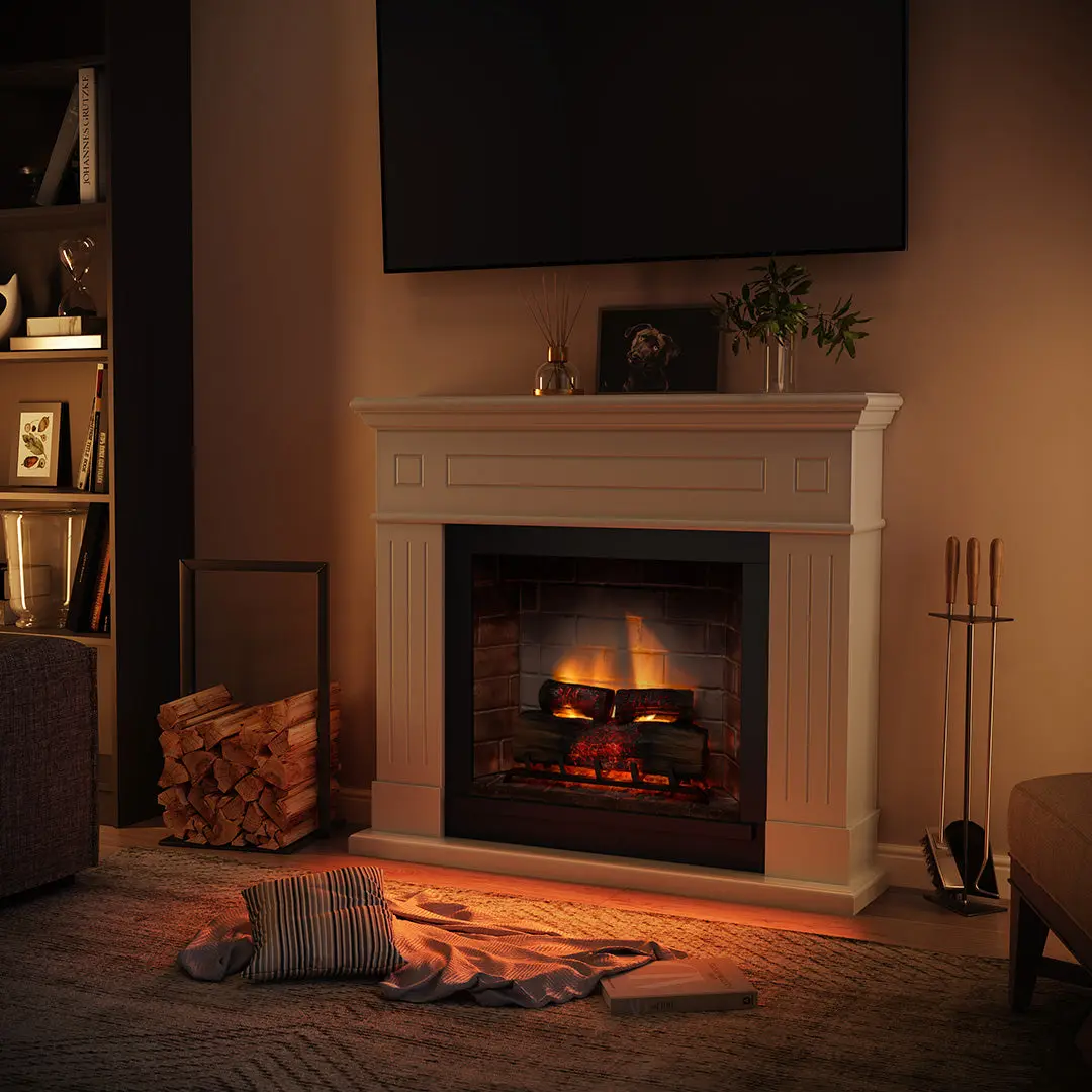 Каминокомплект Tagu Larsen PowerFlame 2 (Pure White) - 5