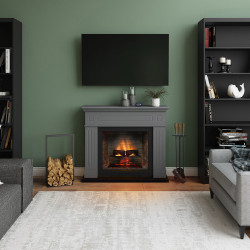 Каминокомплект Tagu Larsen PowerFlame 2 (Solid Grey) Thumb