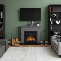 Каминокомплект Tagu Larsen PowerFlame (Solid Grey) Thumb