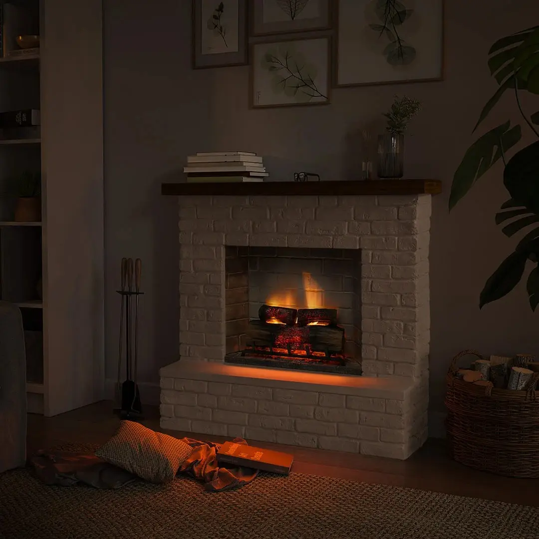 Каминокомплект Tagu Rolf PowerFlame 2 (Brick White) - 5
