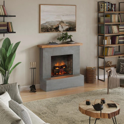 Каминокомплект Tagu Rolf PowerFlame 2 (Concrete Grey) Thumb