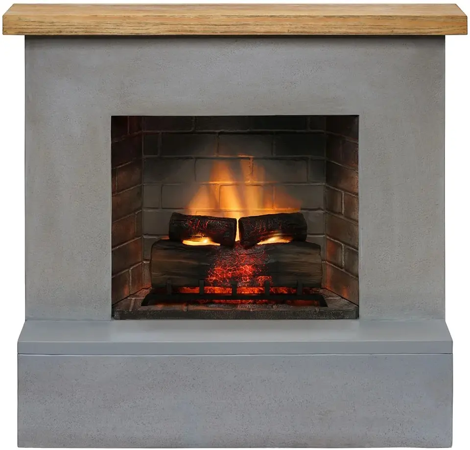 Каминокомплект Tagu Rolf PowerFlame 2 (Concrete Grey)