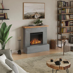 Каминокомплект Tagu Rolf PowerFlame (Concrete Grey) Thumb