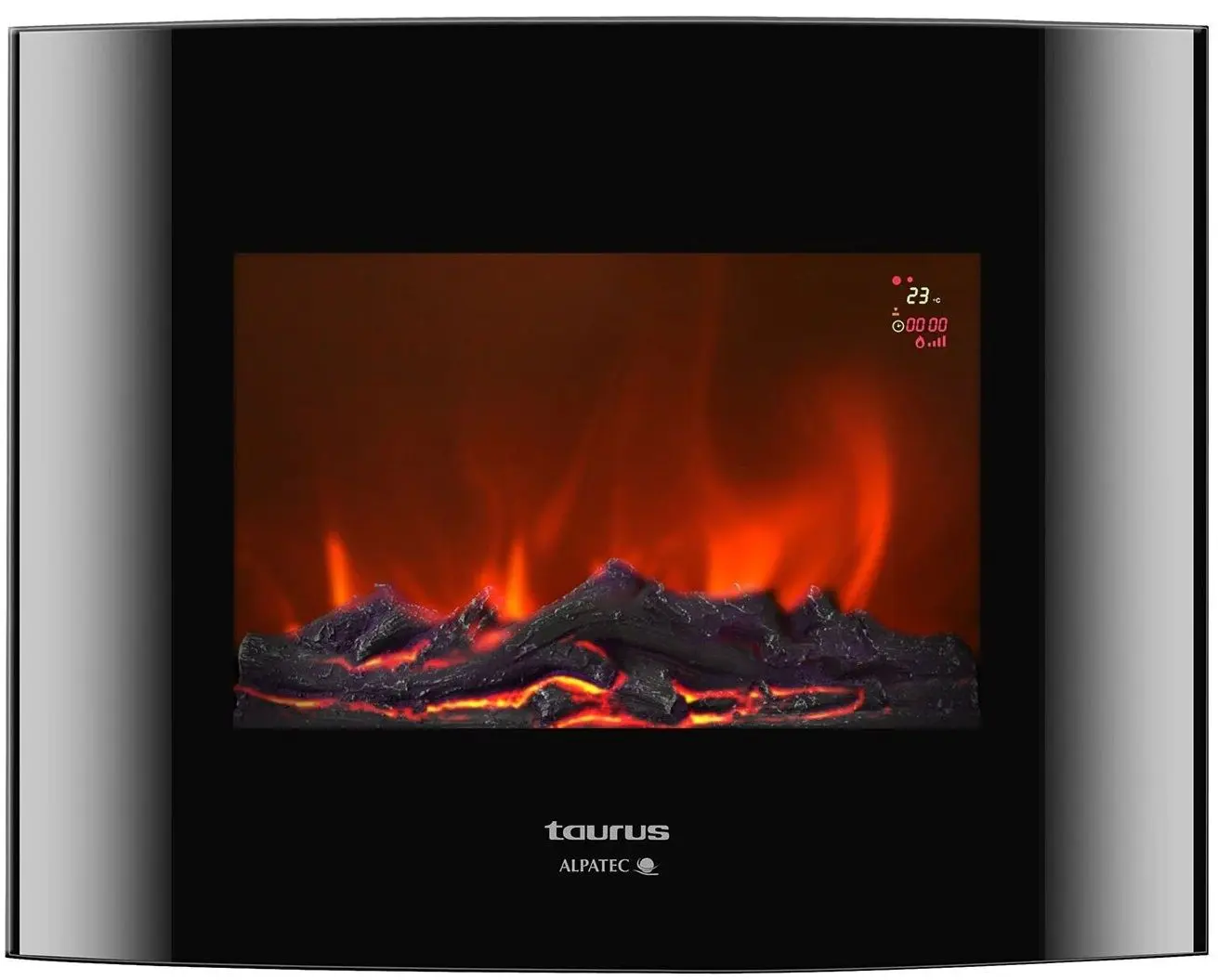 Электрокамин Taurus Toronto P (Black) - 3