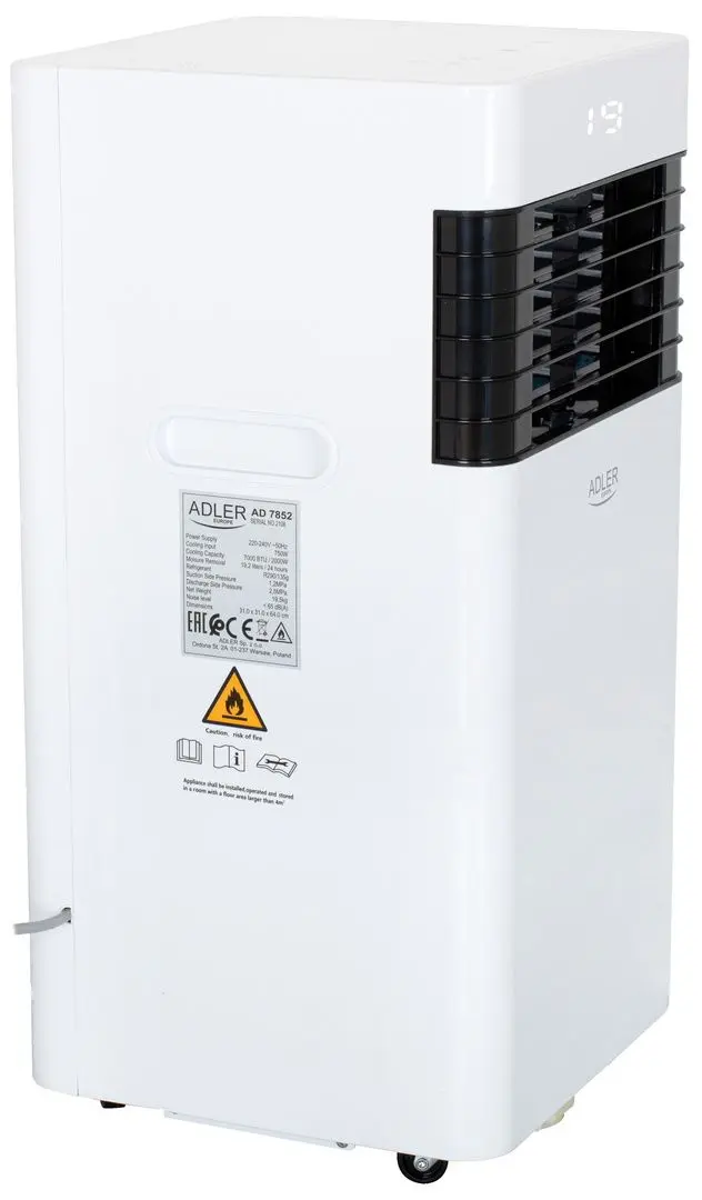 Мобильный кондиционер Adler AD 7852 (White)
