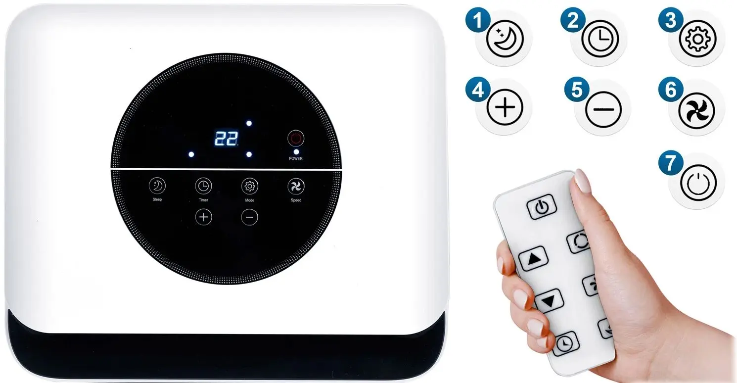 Climatizor mobil Berdsen BD-580 (White)