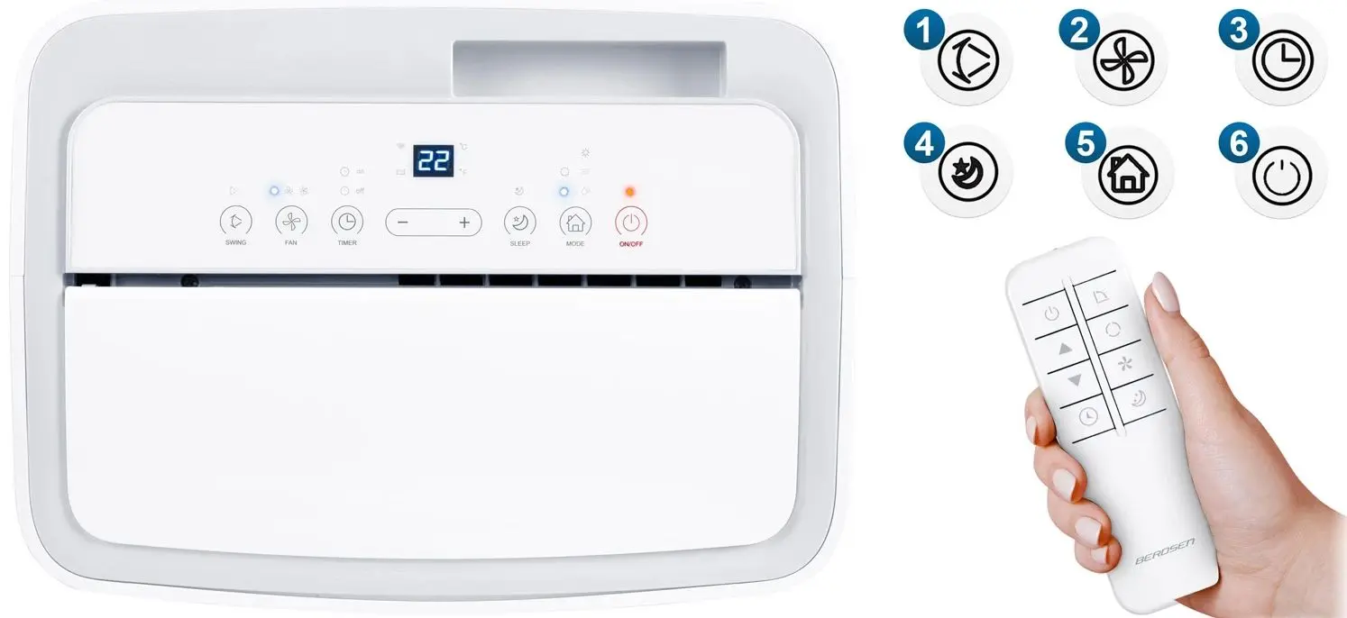 Climatizor mobil Berdsen BD-581 (White)