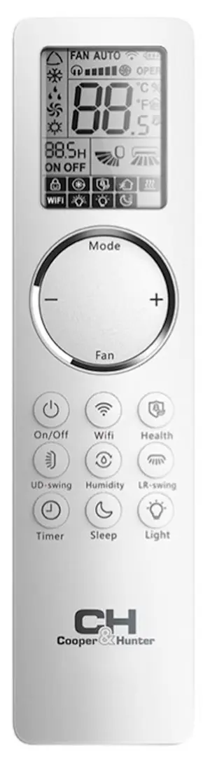 Climatizor Cooper&Hunter Majesty CH-S12FTXAM-SC (Silver)