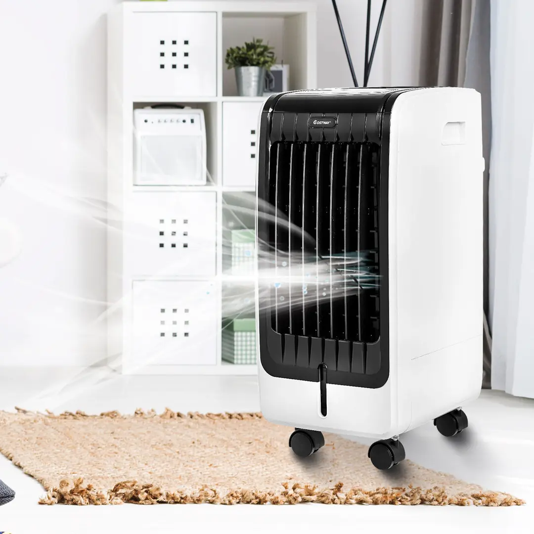 Racitor de aer Costway ES10347DE-BK (White/Black) - 7