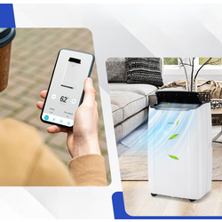 Climatizor mobil Costway FP10584DE-WH (White) Thumb