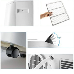 Climatizor mobil Costway FP10742DE-WH (White) Thumb