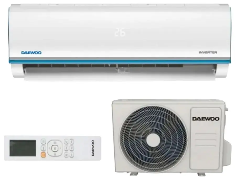 Climatizor sistem-split Daewoo SAF09M1WR30 (White/Blue) - 4