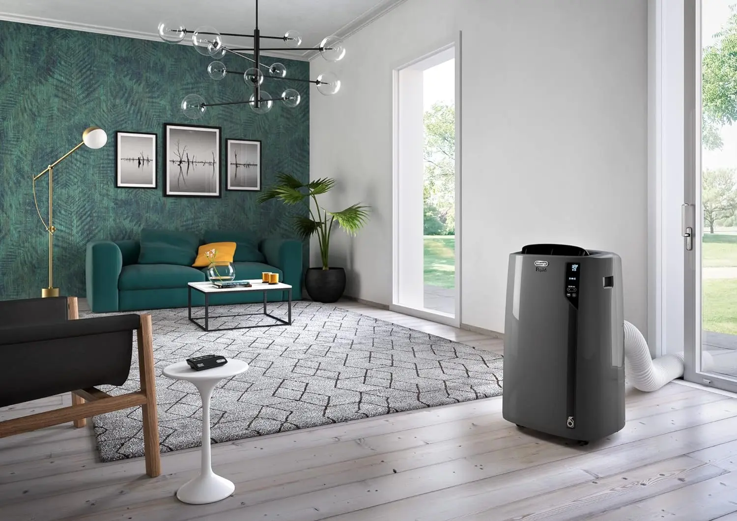 Мобильный кондиционер DeLonghi Pinguino PAC EL112CST (Dark Gray) - 4