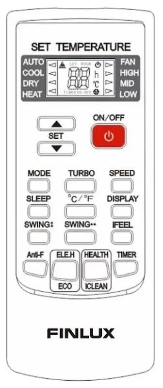 Climatizor sistem-split Finlux 48KA3PH (White)