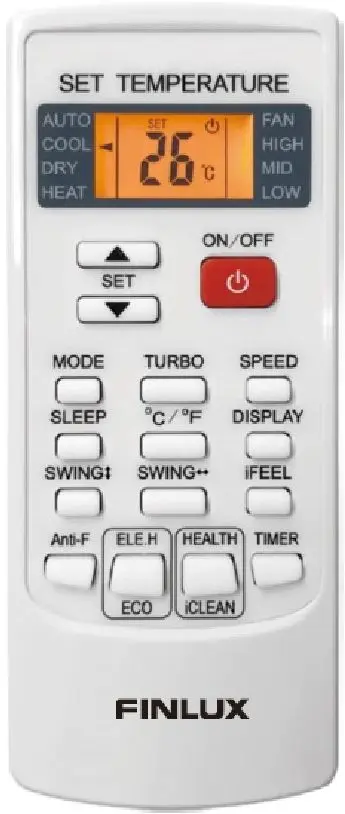 Climatizor mobil Finlux PAC12HC (White/Silver) - 2