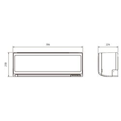 Climatizor sistem-split Fujitsu General ASHG09KPCA/AOHG09KPCA (White) Thumb