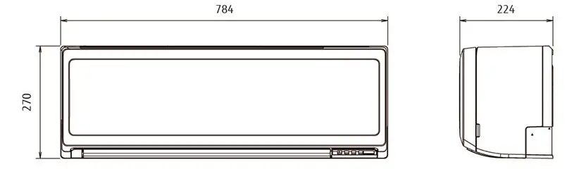 Climatizor sistem-split Fujitsu General ASHG09KPCA/AOHG09KPCA (White) - 4
