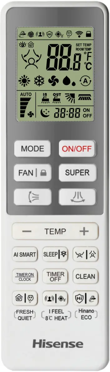 Climatizor sistem-split Hisense Fresh Air QJ25XJ3BG/EW (Blue)