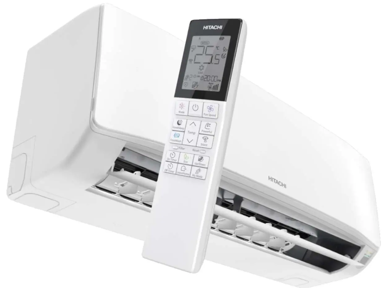 Кондиционер сплит-система Hitachi AirHome 400 RAK-DJ25PHAE/RAC-DJ25PHAE (White) - 2