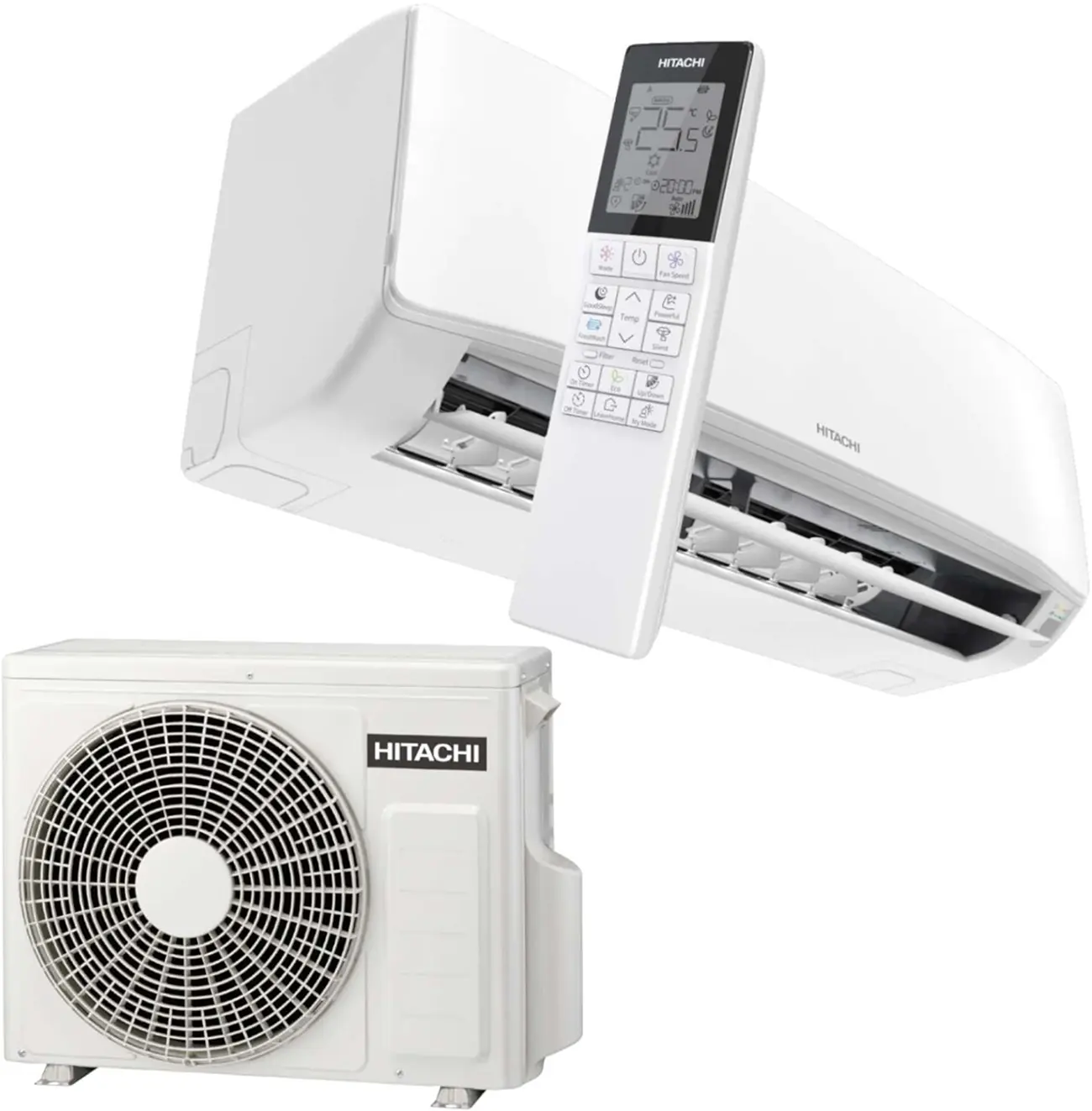 Climatizor sistem-split Hitachi AirHome 400 RAK-DJ35PHAE/RAC-DJ35PHAE (White)