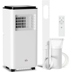 Мобильный кондиционер HomCom 823-058V90WT (White/Black) Thumb