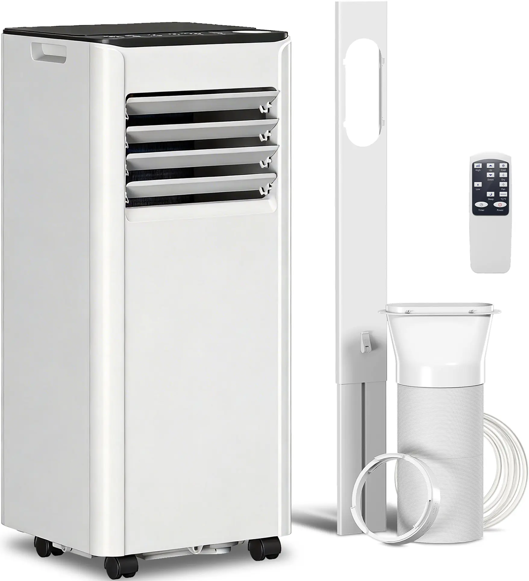 Мобильный кондиционер HomCom 823-084V94WT (White) - 2