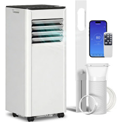 Мобильный кондиционер HomCom 823-084V97WT (White) Thumb