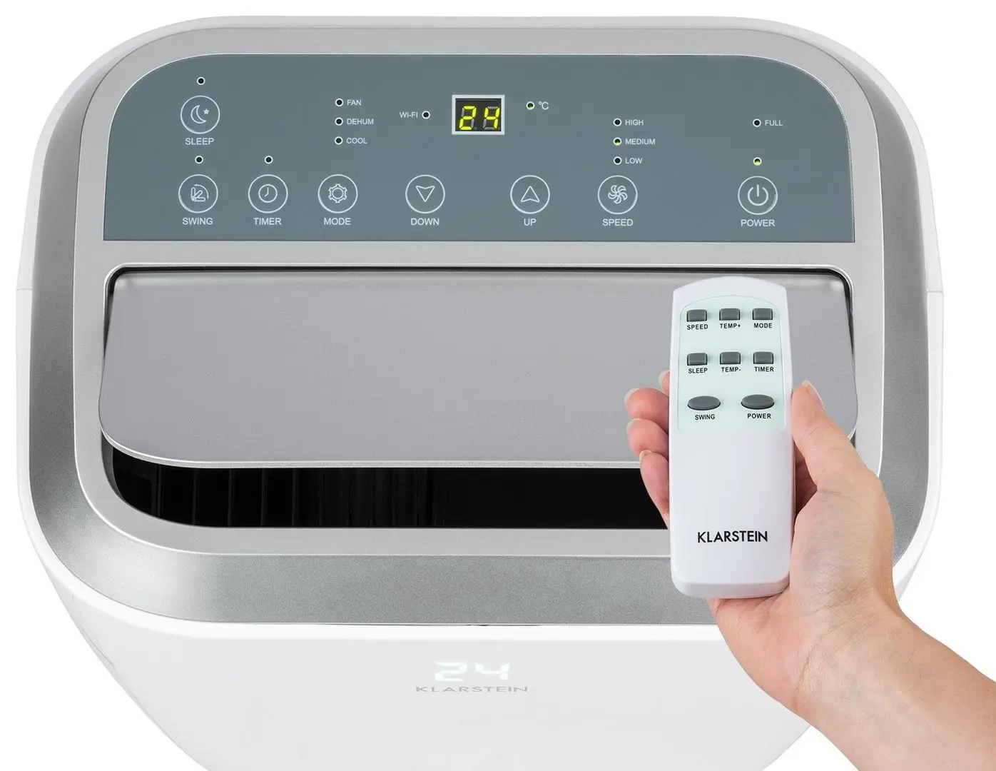 Мобильный кондиционер Klarstein Iceblock Prosmart 12 (White) - 2