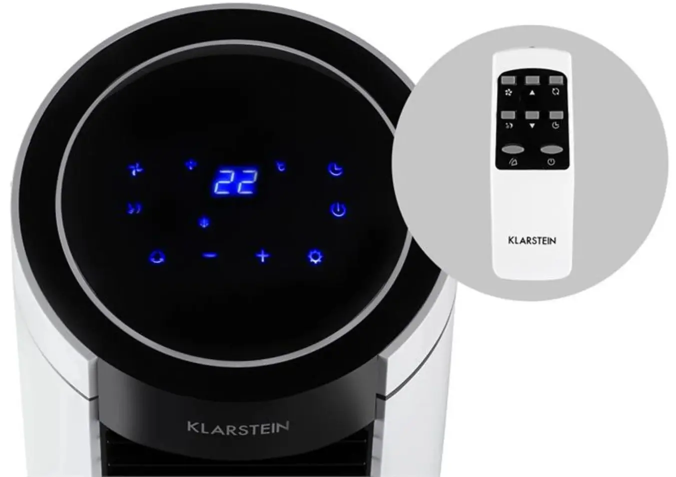Мобильный кондиционер Klarstein Metrobreeze Miami (White) - 3
