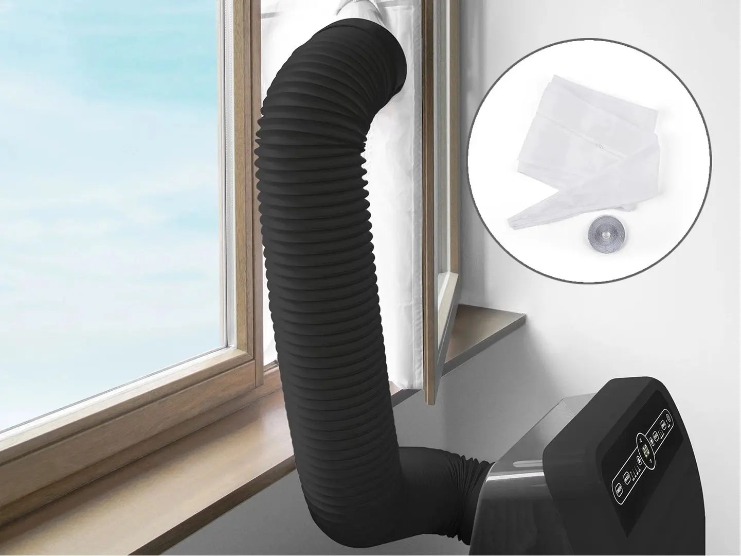 Aparat de aer condiţionat mobil Klarstein Metrobreeze New York 7k (Black) - 2