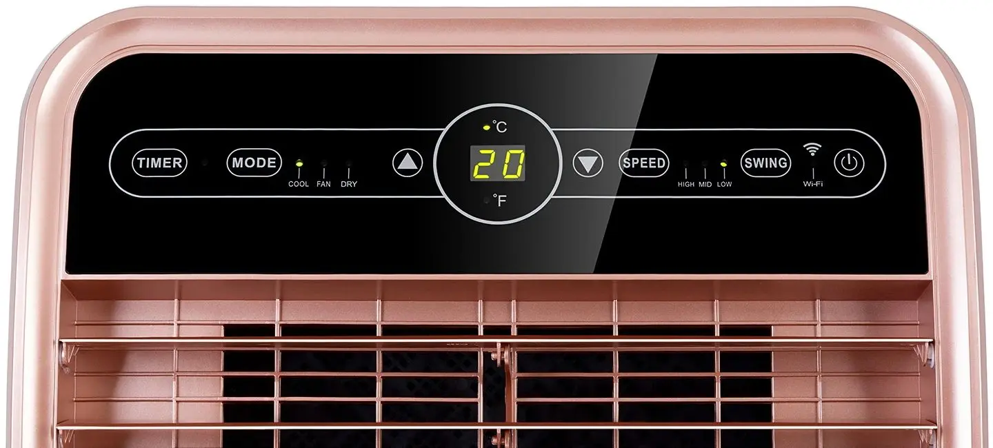 Aparat de aer condiţionat mobil Klarstein Metrobreeze New York Smart 12k (Rosegold) - 2