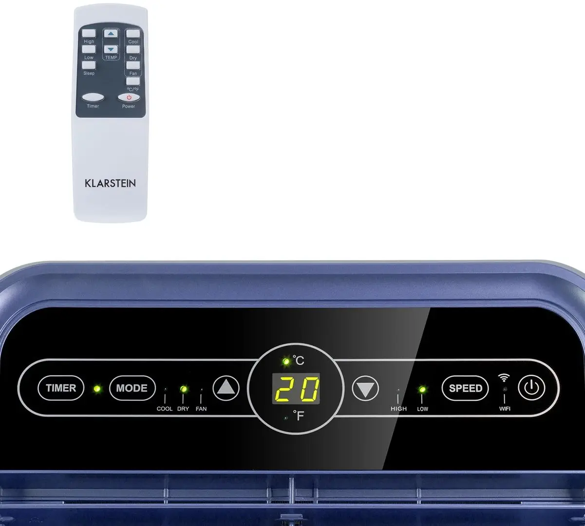Aparat de aer condiţionat mobil Klarstein Metrobreeze New York Smart 7k (Blue Lilac) - 2