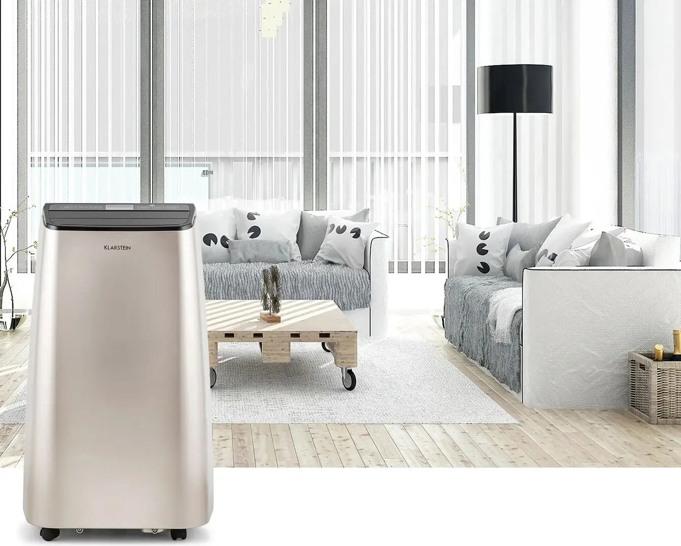 Мобильный кондиционер Klarstein Metrobreeze Paris 10034682 (Bronze) - 2